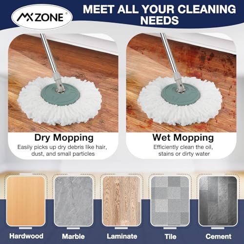 MXZONE Magic Mop 5-Pack Replacement Heads Details