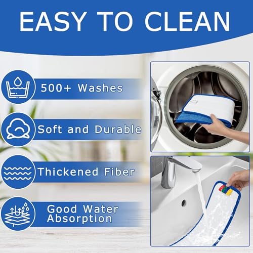 High-Quality Microfiber Pads for Easy Maintenance and Durable Cleaning