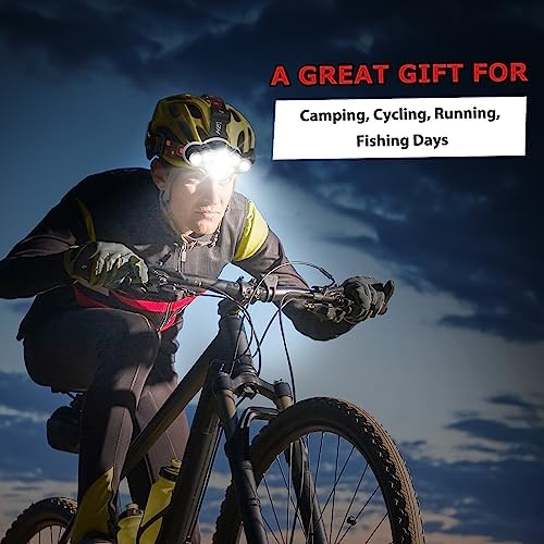 JNDFOFC Rechargeable Headlamp 20000 Lumens IPX4 Waterproof for Outdoor Adventures