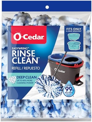 O-Cedar RinseClean Deep Clean Mop Head Refill
