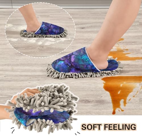 Dark Texture Kitchen Slippers for MenWomen Soft Washable