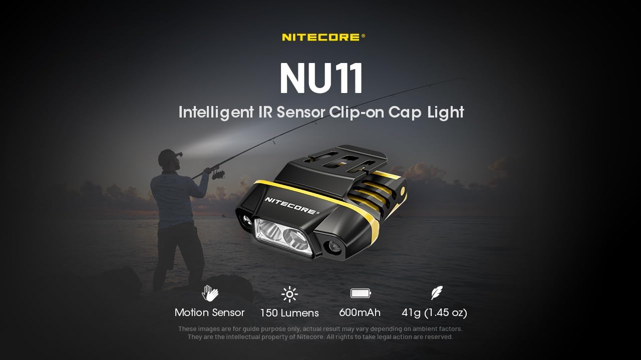 Nitecore NU11 Clip-On Headlamp