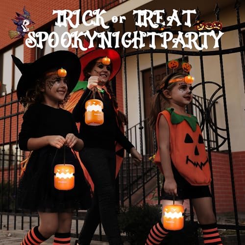 EverBrite Halloween Lantern Headlamp Set 2 of Each with Flashlight