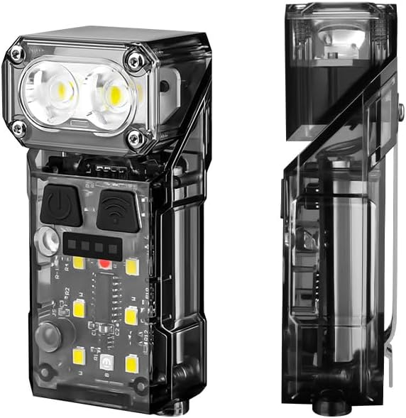 81mm LED Headlamp Multifunctional Rotate Protect