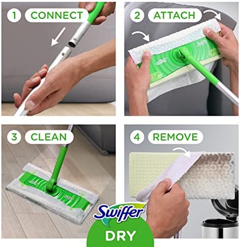 Swiffer Disposable Cloth Dry Sweeping Refills 16 Count