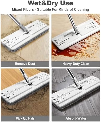 4 Replaceable Microfiber Pads