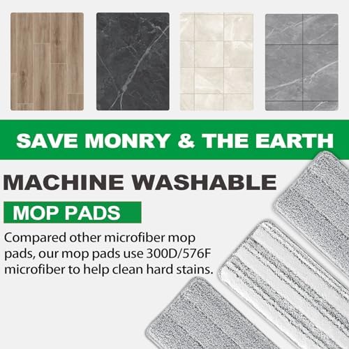 Hib baby 5 pack flat mop pads