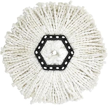 Compact White Spin Mop Refill