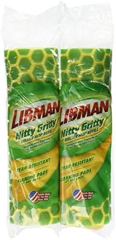 Libman Nitty Gritty Roller Mop Refill - 2 Pack