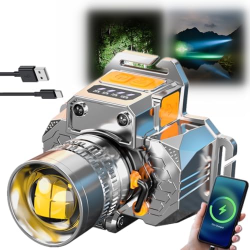 OV LADA Zoomable Headlamp camping flashlight