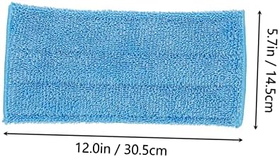 Mop Replacement - Blue Mop Cloth - 6-pack Replacement for Steam Mops