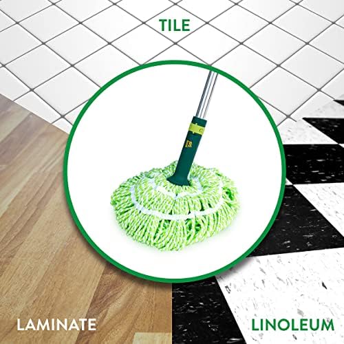 Pump-Powered Pro Effect Microfiber Mop