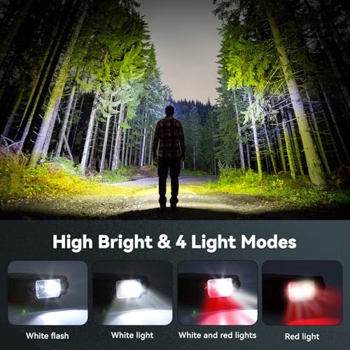 Bright Durable Cap Lights for Camping Running Hunting More