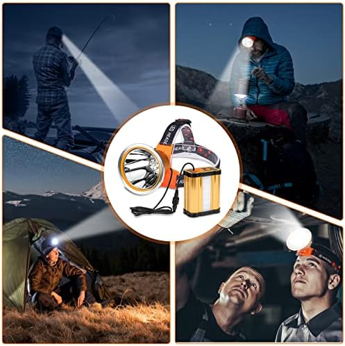 Vanmale - Superbright Portable Headlight with Rechargeable Battery