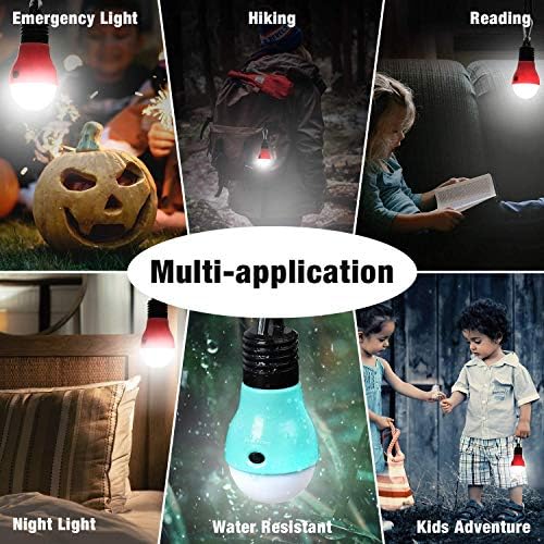 3-Pack Camping Lights WideBeam LED Headlamp