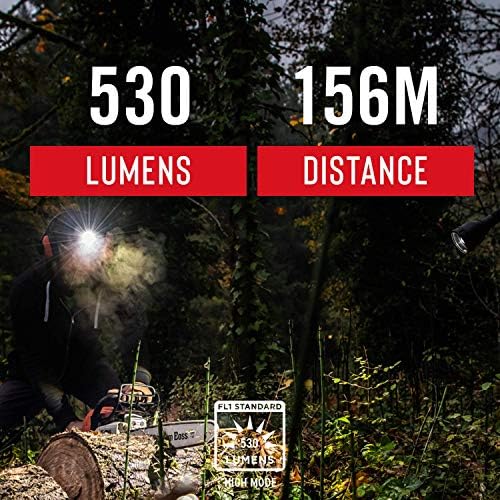 Coast FL78R 530 Lumen Tri-Color Rechargeable Headlamp
