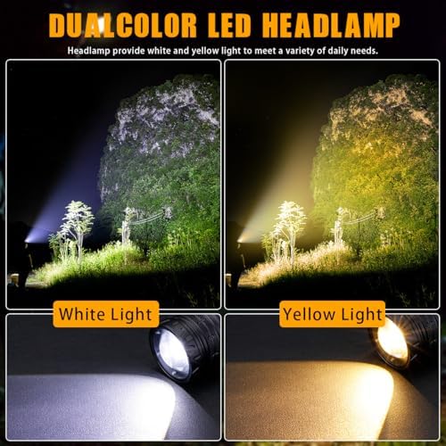 NAKCNM Rechargeable Headlamp