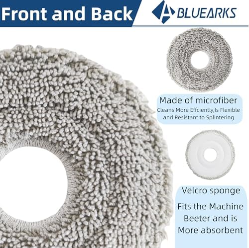 6Pcs Replacement Mop Pads for Dreame L10sL20L30Ecovacs X2