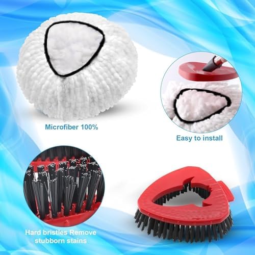Multi-Purpose Mop Replacement Set