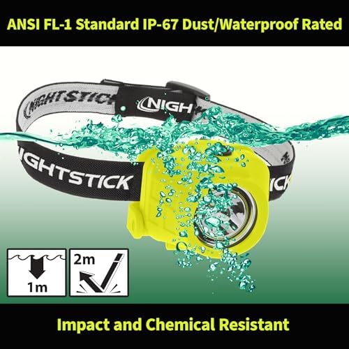 Nightstick XPP-5452G Intrinsic Safety Dual-Function Headlamp