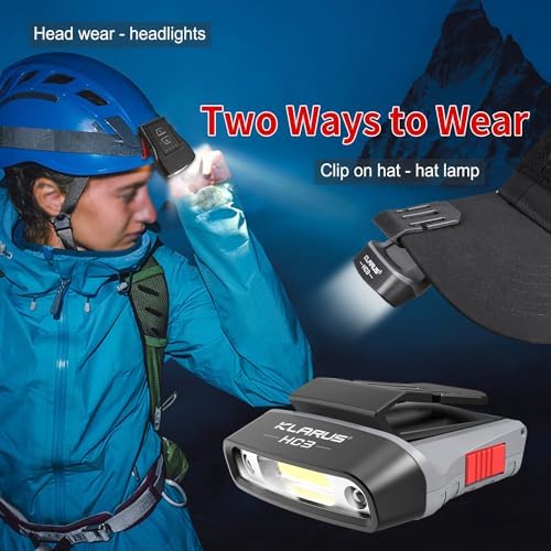 100 Lumens Rechargeable Motion Sensor Cap Visor Light for Adventure