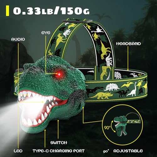 Dysaim Bright T-Rex LED Head Lamp