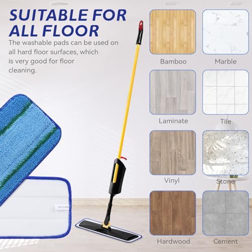 Replacement Microfiber Mop Pads for 17 18 Rubbermaid Commercial Mops