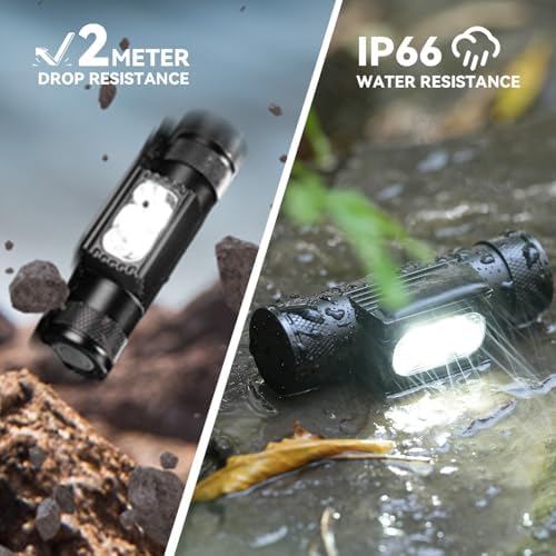 Bright Rechargeable Eco-Friendly Headlamp for Camping and Hiking