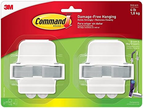 Command VERSA Mop Handle Durable Accessory for Brooms Mops