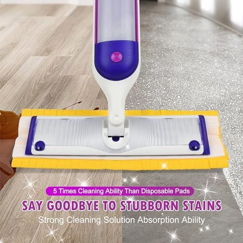 KTNAid 4 Pack Mop Refill Pads for Swiffer PowerMop