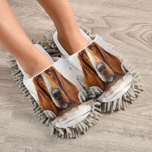 Versatile Hound Slippers for Perfect Cleaning