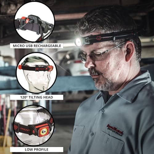 Streamlight Twin-Task 375-Lumens Rechargeable Headlamp Dual-Mode Mp3