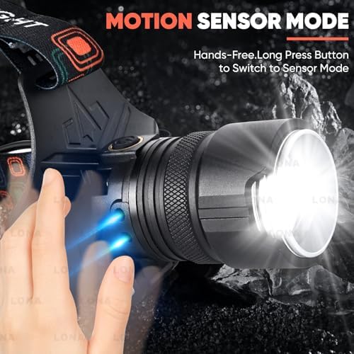 TERRALYX Mens Dual Beam Headlamp