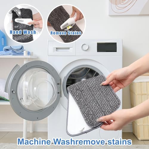 Portable Extendable Microfiber Mop for Wet Dry Use