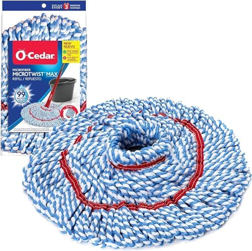 O-Cedar MicroTwist Microfiber Twist Mop Refill Set