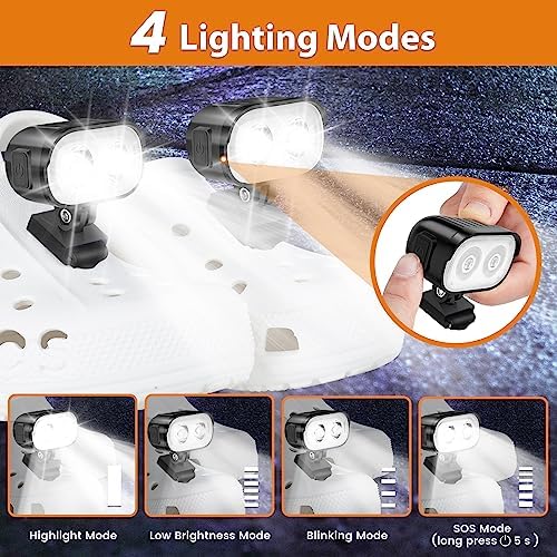 Croc Lights - Brighter Safer Durable
