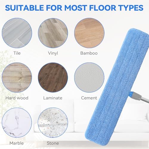 36 Microfiber Mop Pad Set