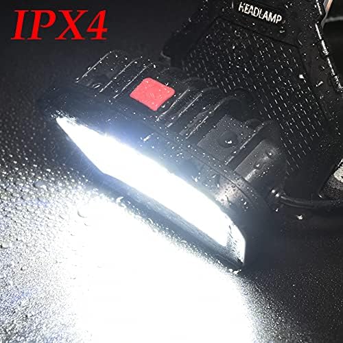 DARKBEAM Rechargeable 2000 Lumen LED Headlamp with 6-10 Hour Battery Life