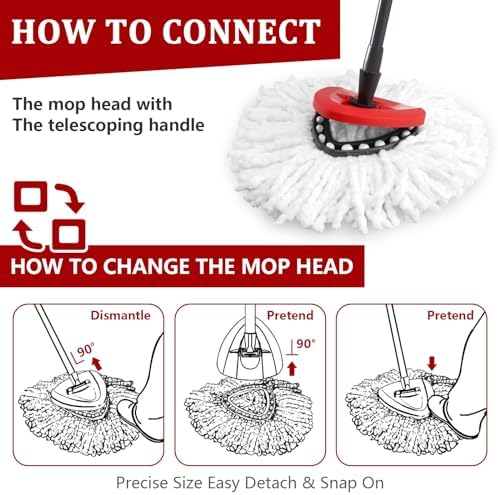 4-Piece Set Perfect Fit for O-Ceda Mops