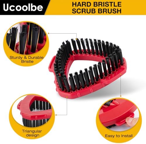 Premium Scrub Brush - Easy Mopping for Kitchens Bathrooms