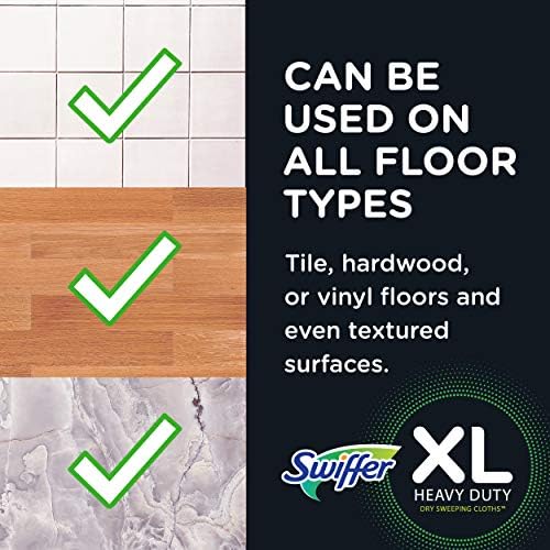 Swiffer XL Heavy Duty Dry Sweeping Cloths
