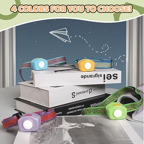 30-Pack Mini Flashlights Set Rechargeable Headlamp for Kids
