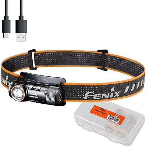 Bright Reusable ARB-L16 Headlamp Bundle by Fenix HM50R V20