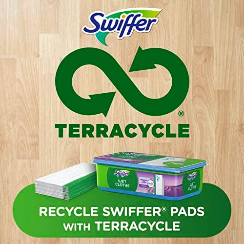 Swiffer Sweeper Wet Mopping Cloths with Febreze Freshness Lavender Vanilla 24-Pack