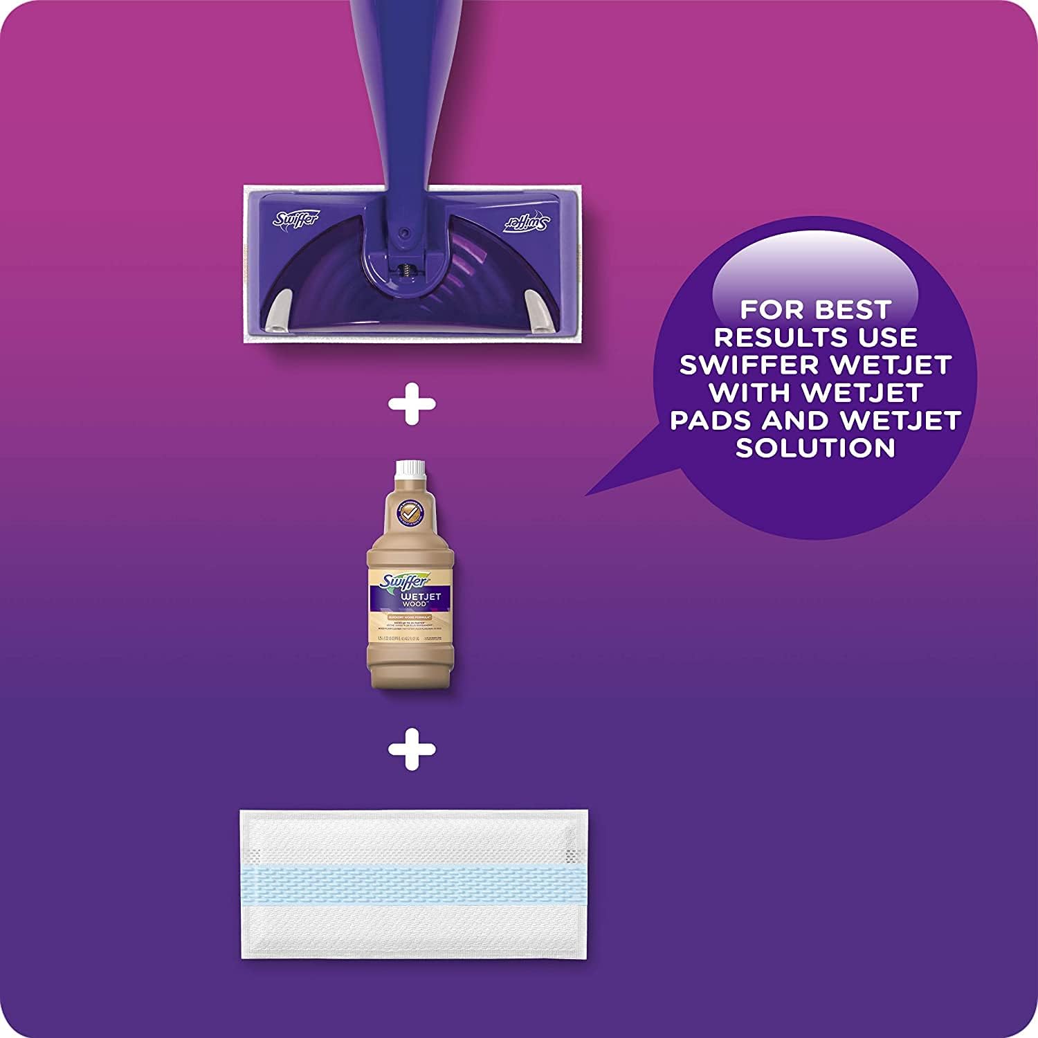 Swiffer WetJet Extra Power 10 Count Spray Mop Pad Refill