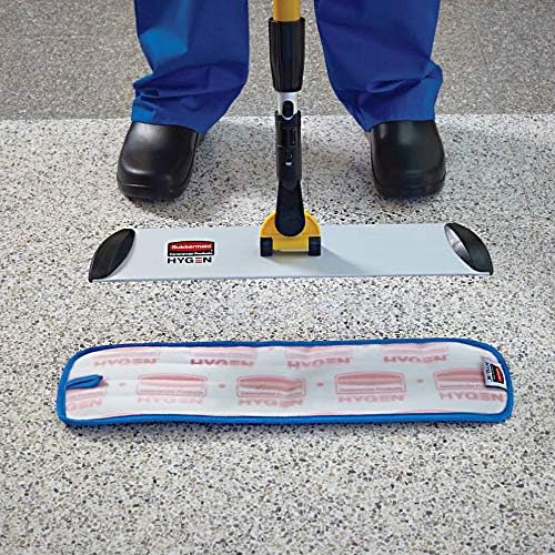 Rubbermaid HYGEN Microfiber Quick-Connect Mop Frame 18in Silver