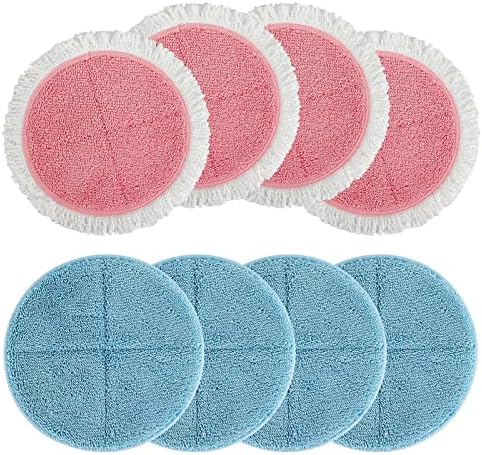 BeiLan Electric Mop Pads 8 Pack Replacement 728 Inch