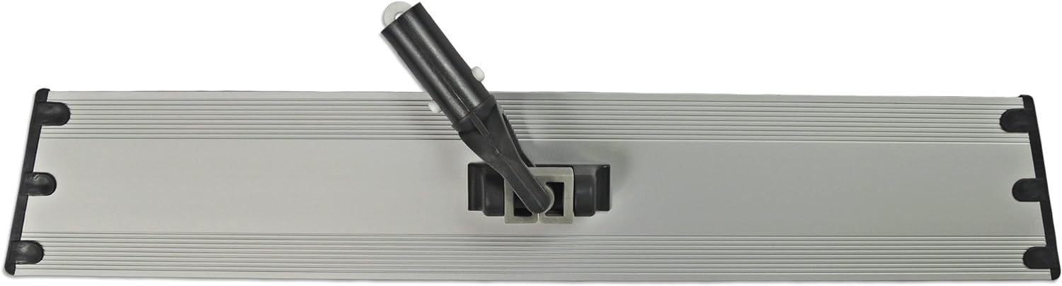 The CleanAide Flat Mop Plate Frame - Aluminum Gray 18in