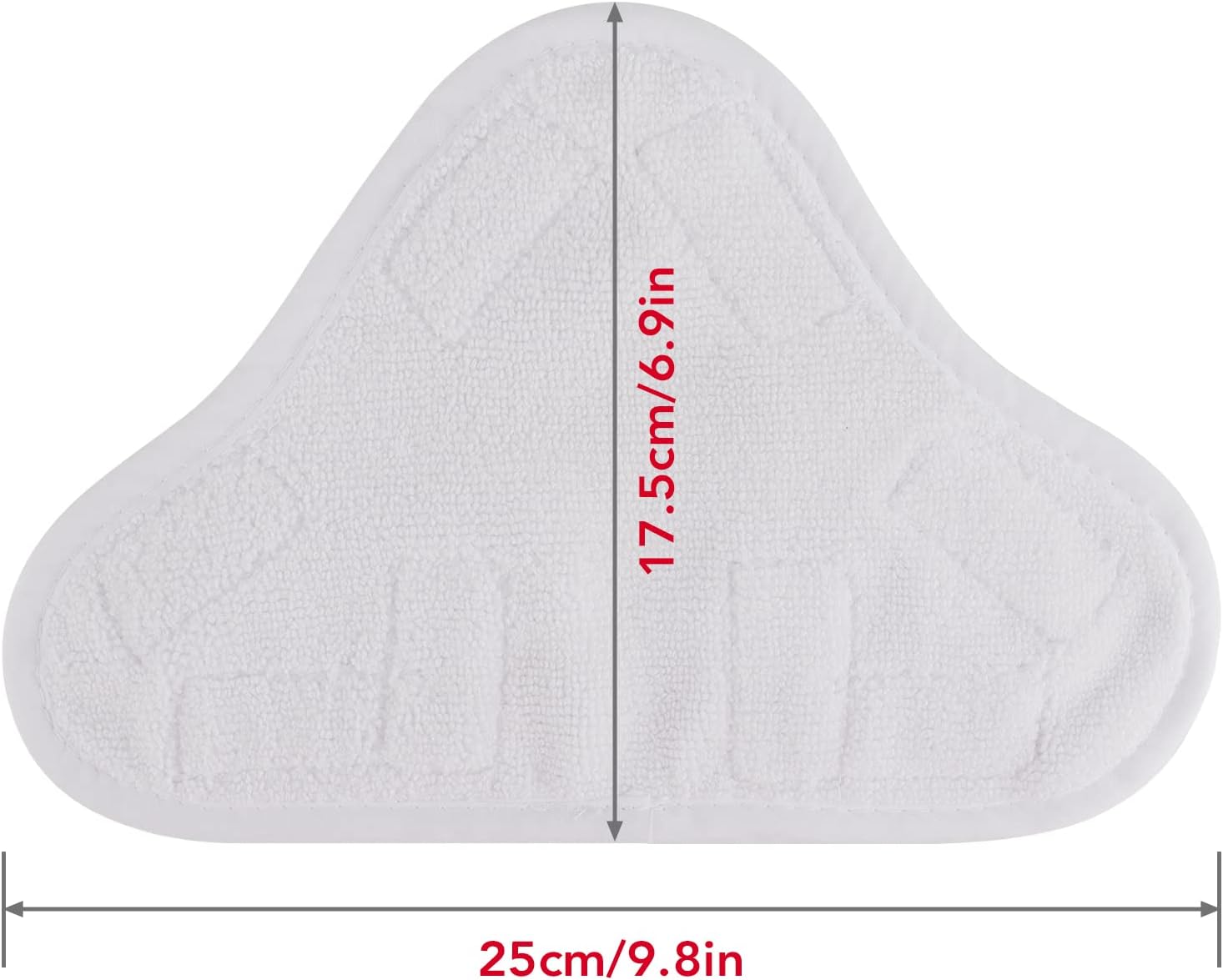Microfiber Steam Mop Pad Replacement for H2O H20 Steam Cleaners - 8-Pack