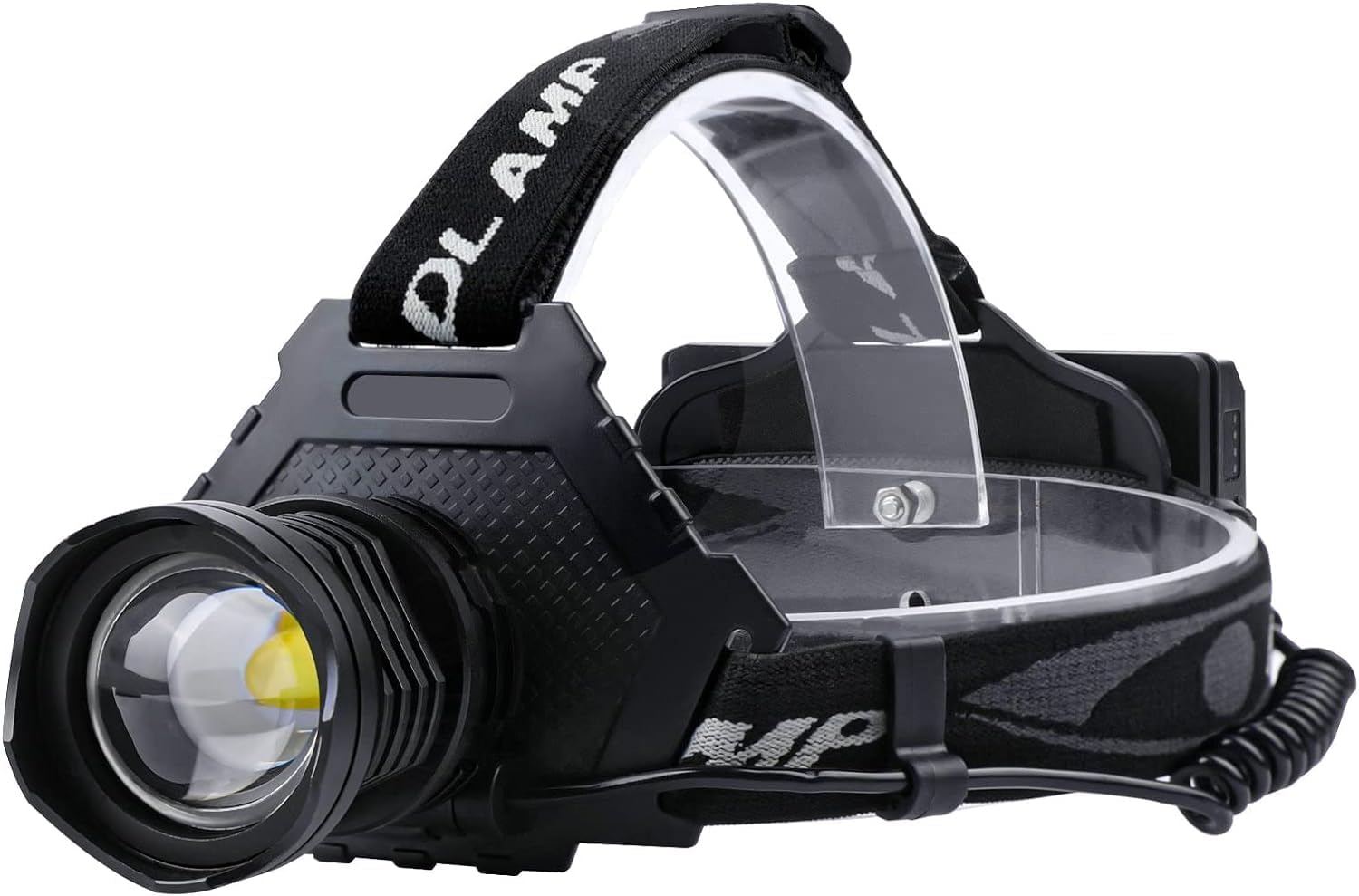 900000 Lumens LED Headlamp strobe mode waterproof adjustable arging